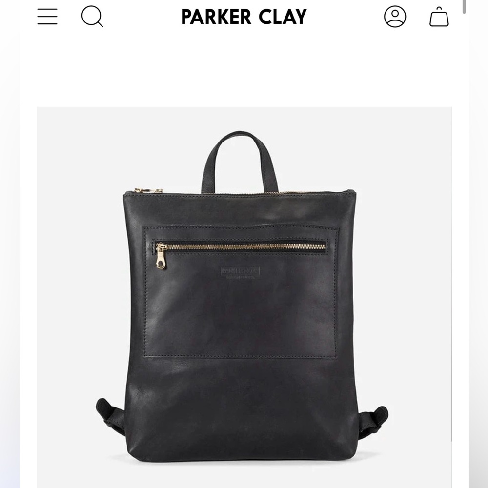 Parker Clay Miramar Leather Backpack